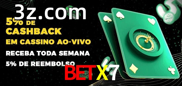 Promoções do cassino ao Vivo BETX7